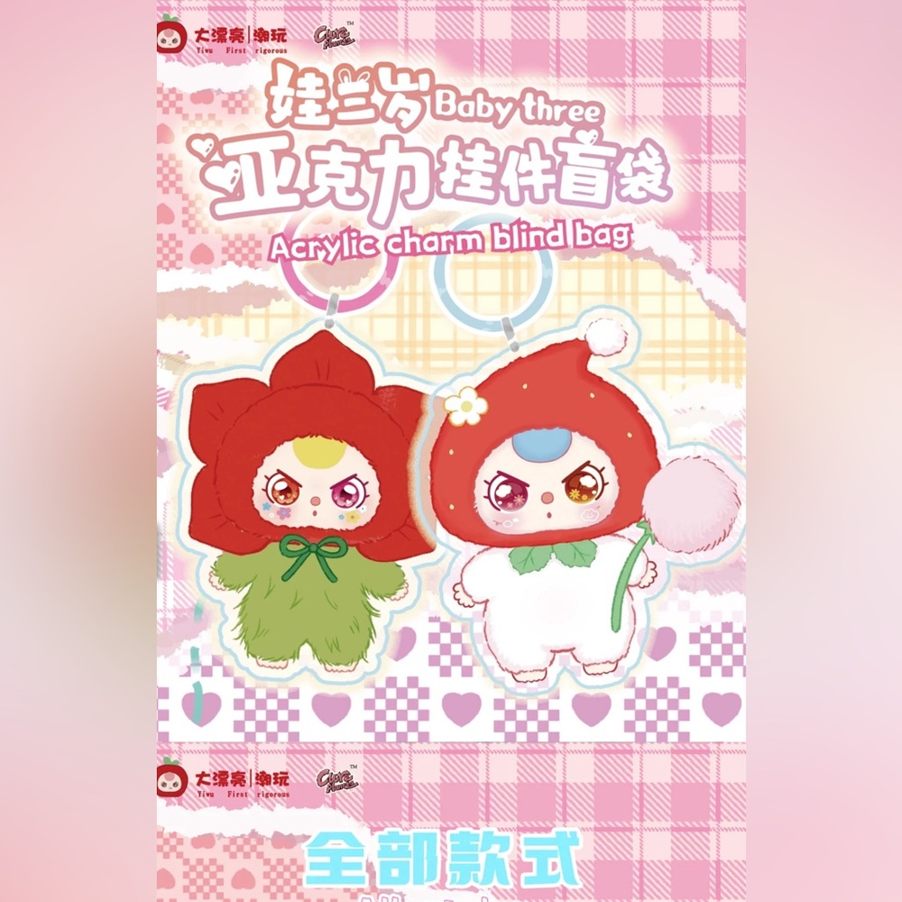 Cute Acrylic Charm Blind Bag